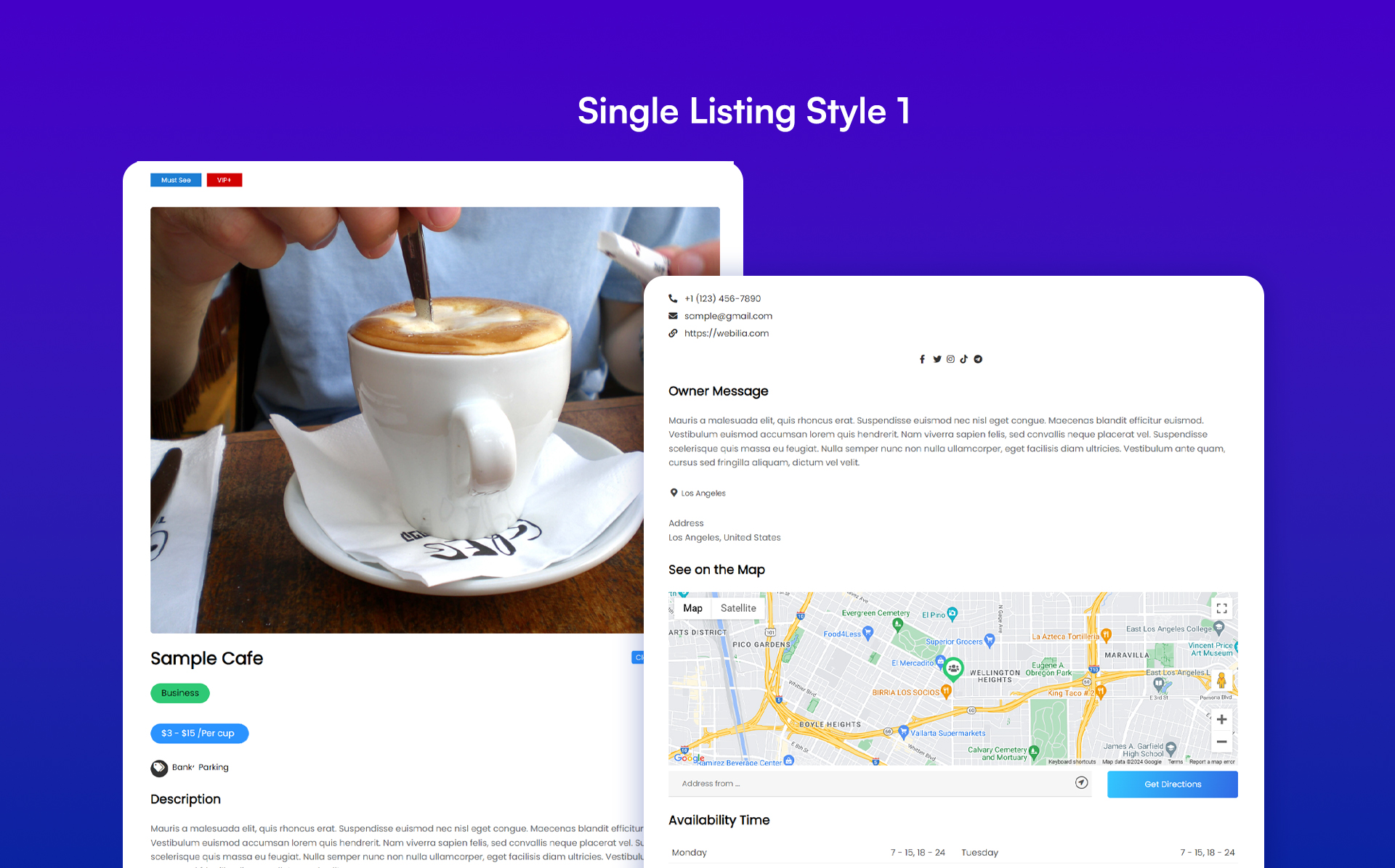 screenshot of Listdom