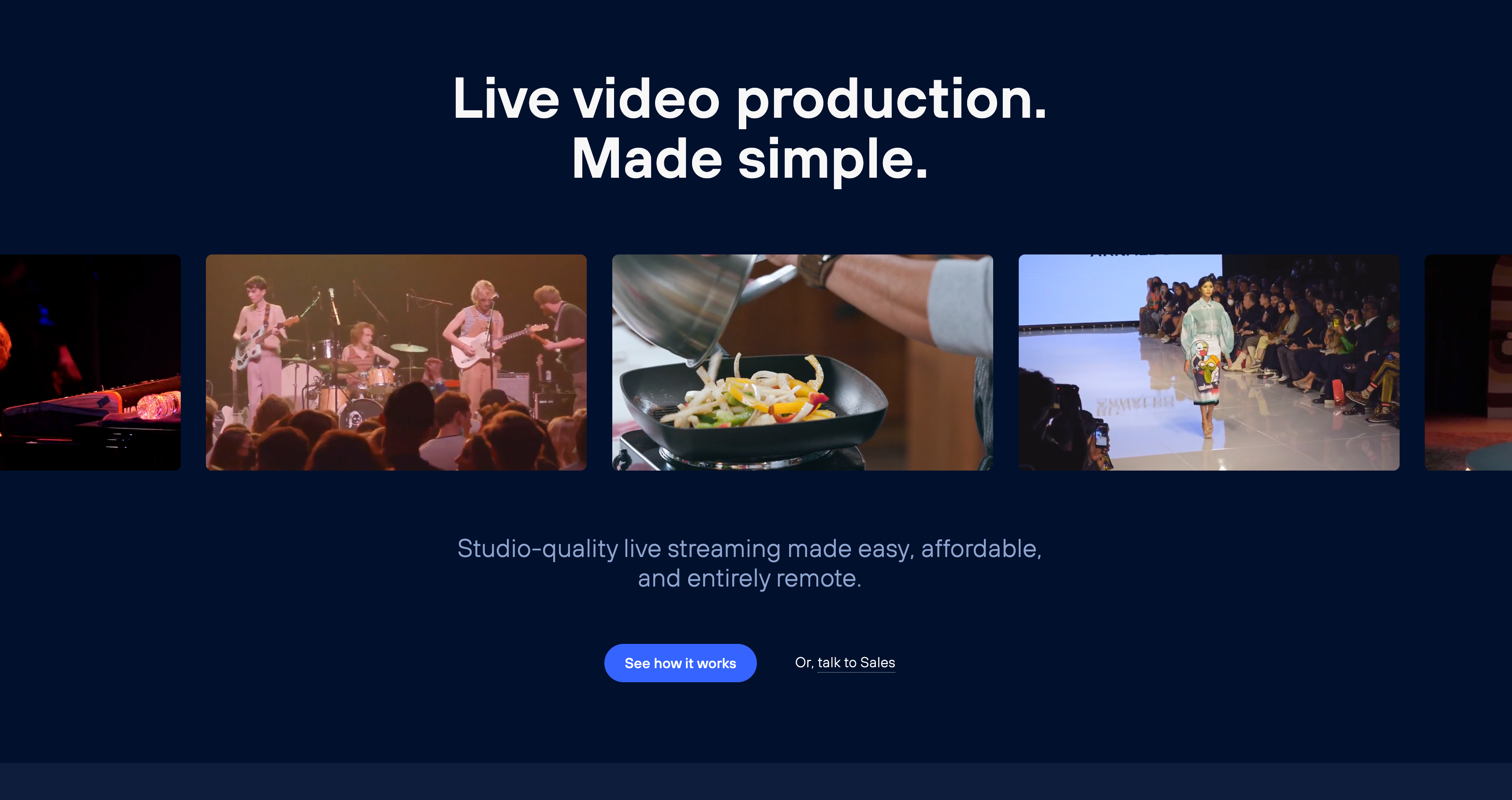 screenshot of LiveControl