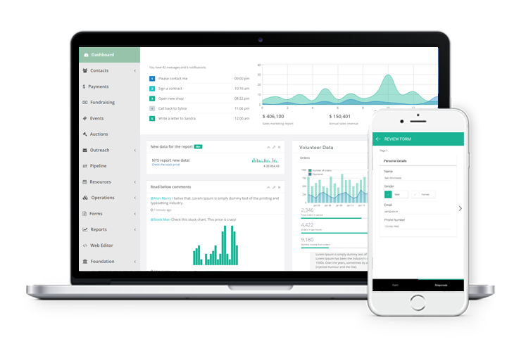 screenshot of LiveImpact