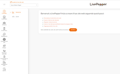 screenshot of LivePepper
