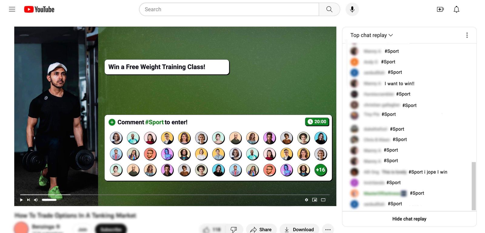 screenshot of LiveReacting