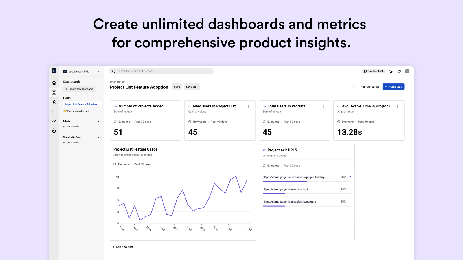screenshot of LiveSession