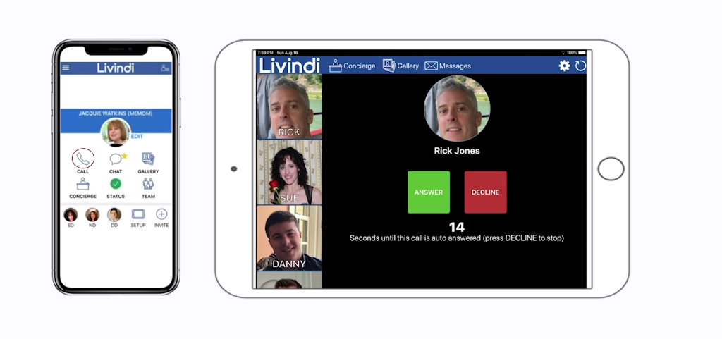 screenshot of Livindi