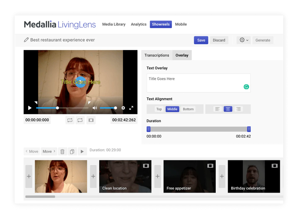 screenshot of LivingLens