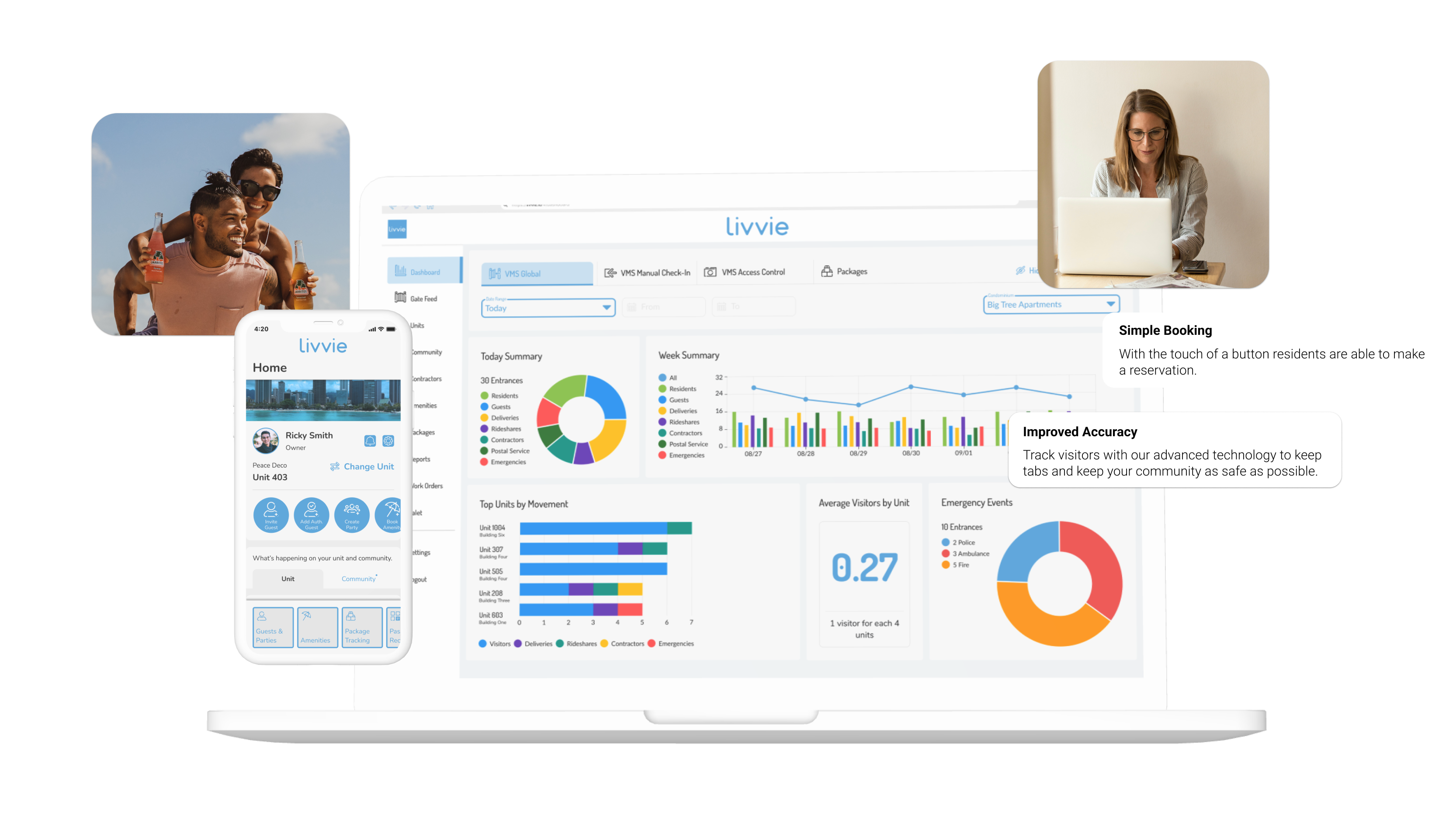 screenshot of Livvie