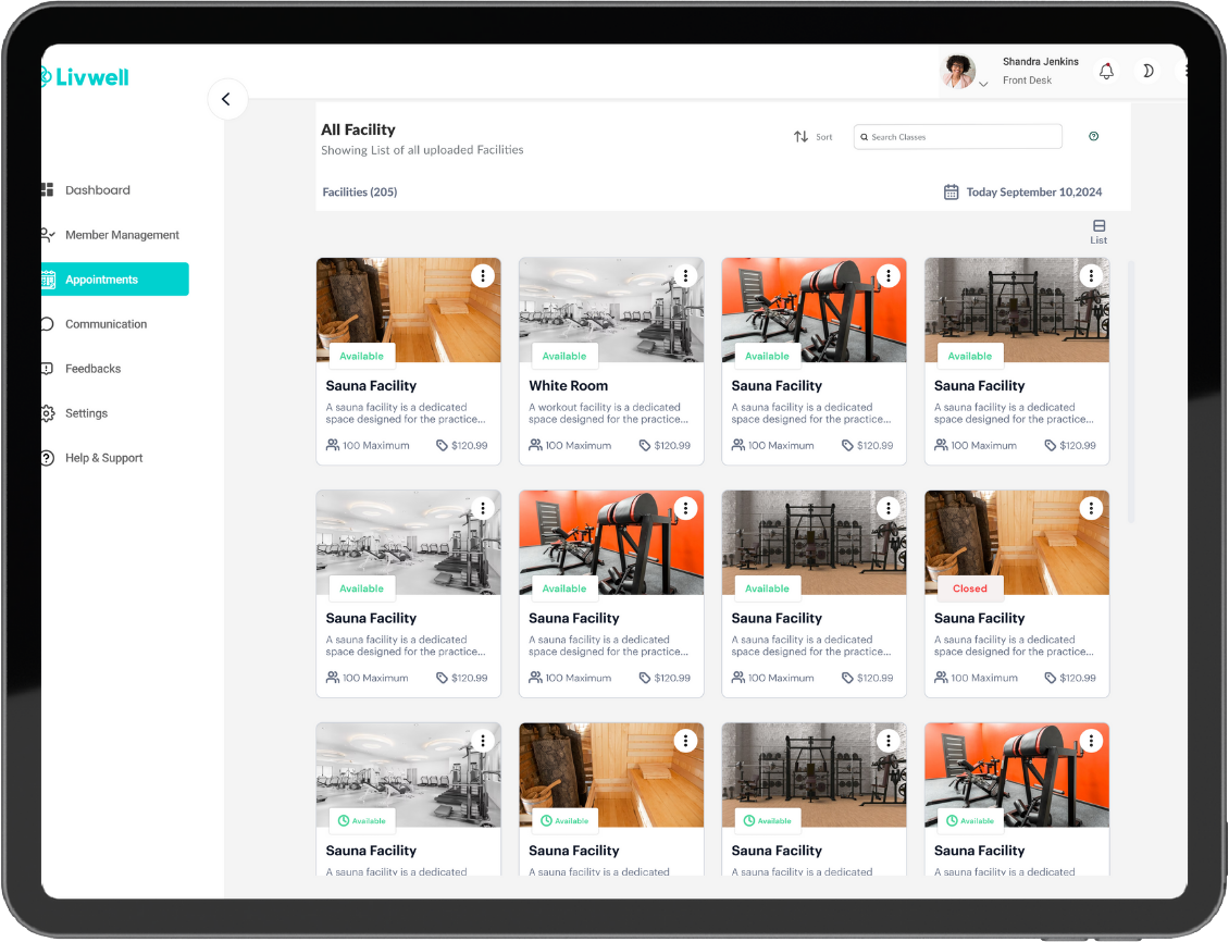screenshot of Livwell