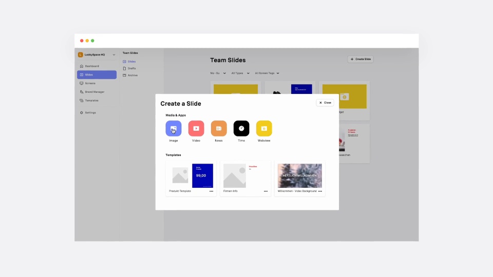 screenshot of LobbySpace