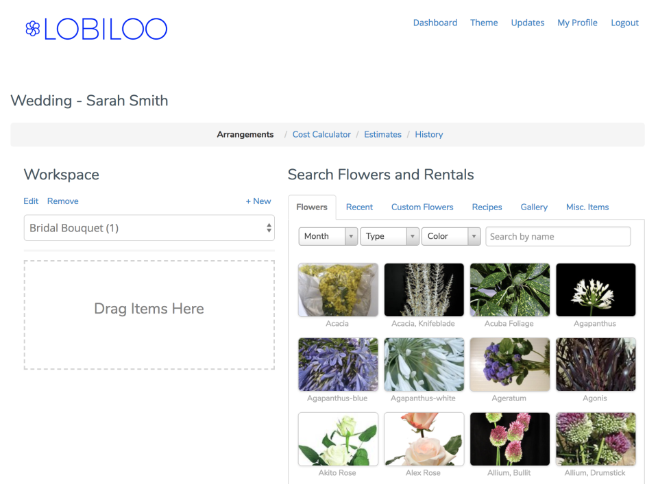 screenshot of Lobiloo