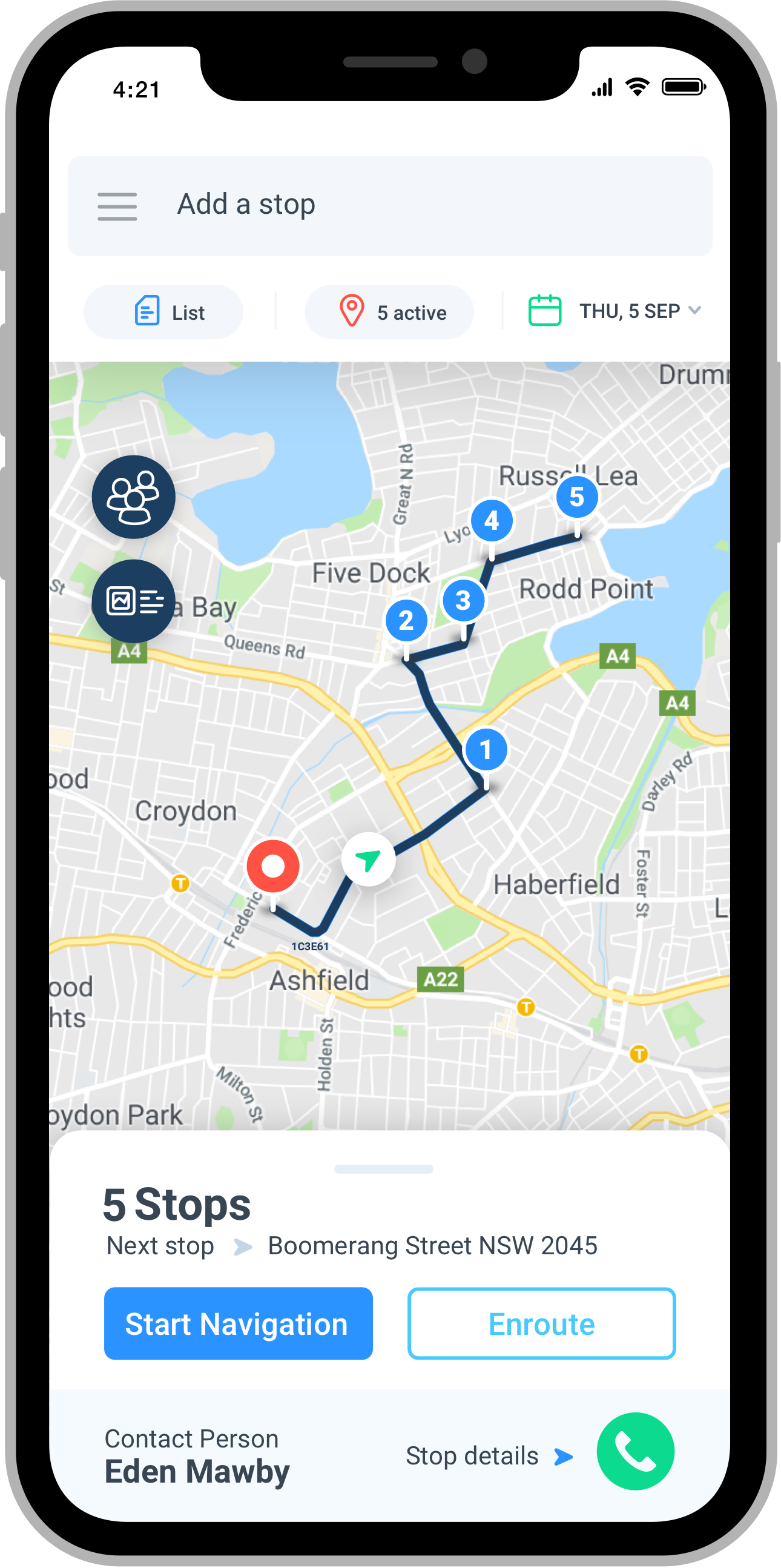 screenshot of Locate2u