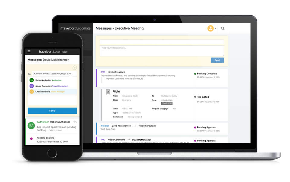 screenshot of Locomote