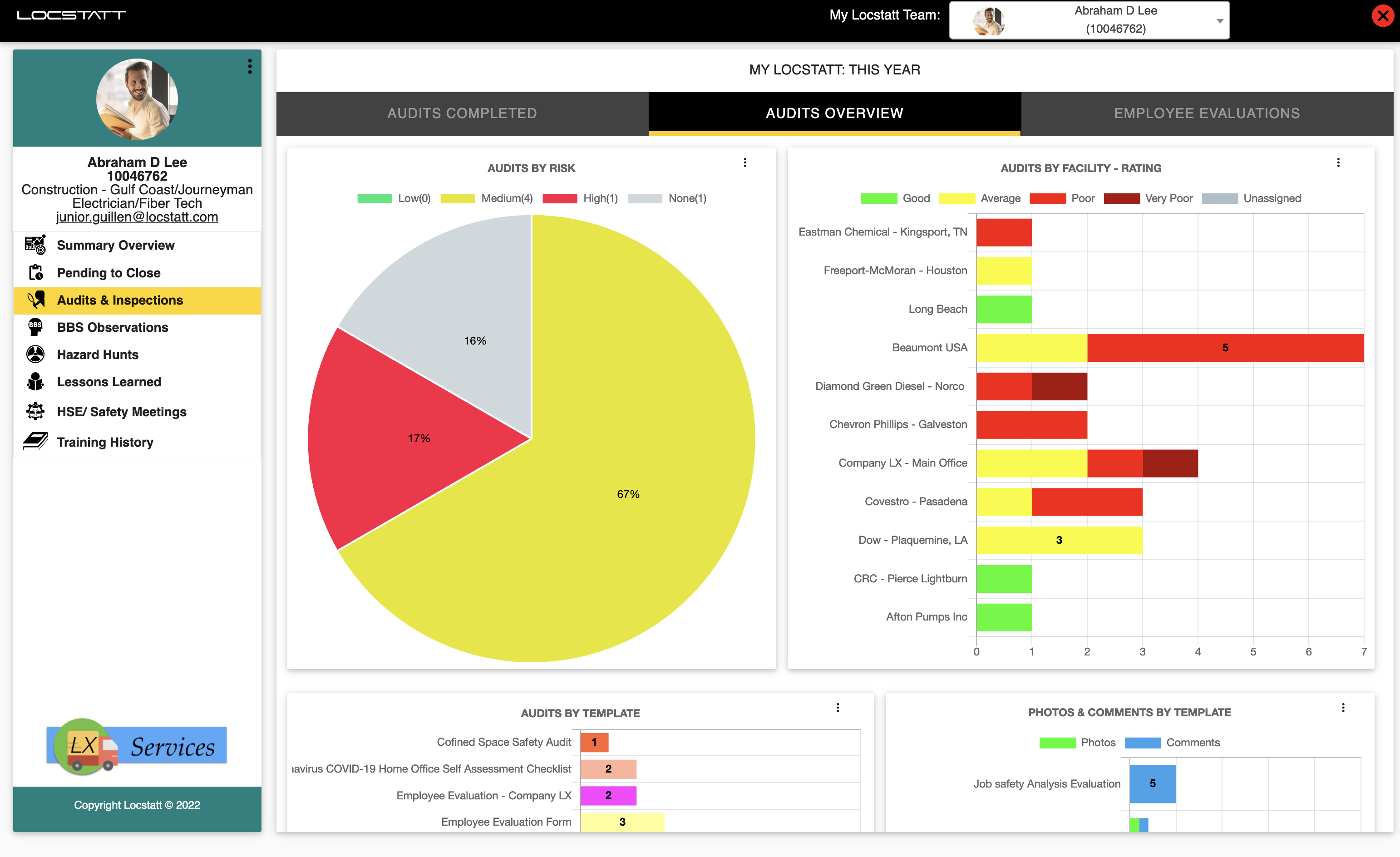screenshot of Locstatt