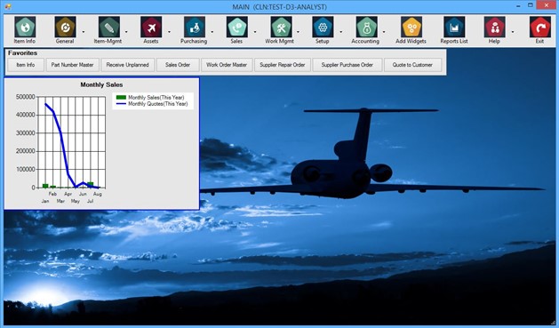 screenshot of LogMRO