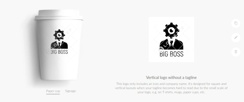 screenshot of Logaster