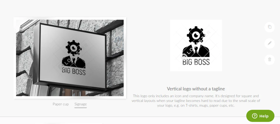 screenshot of Logaster