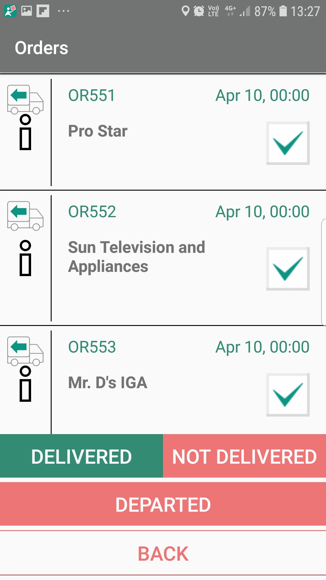 screenshot of Logdio