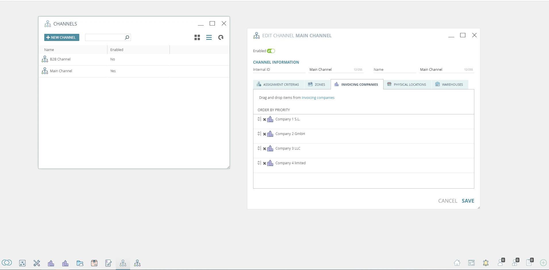 screenshot of LogiCommerce