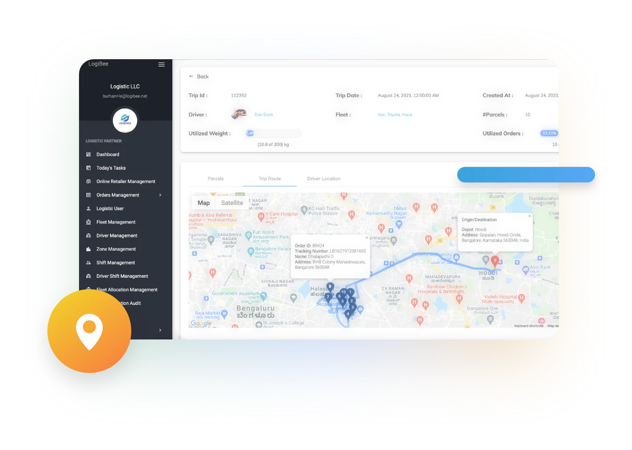 screenshot of Logibee