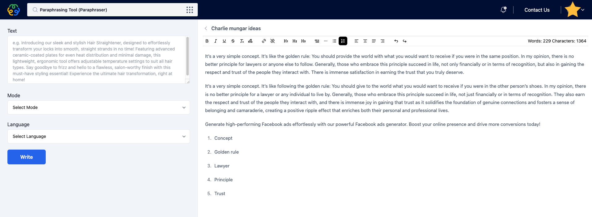screenshot of LogicBalls