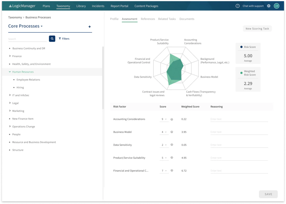 screenshot of LogicManager