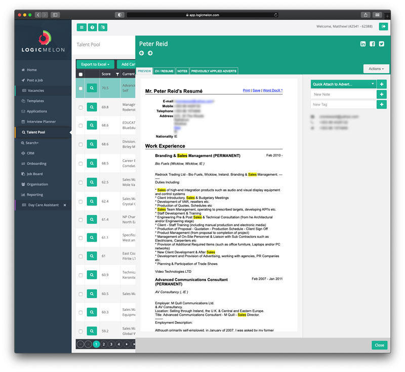 screenshot of LogicMelon