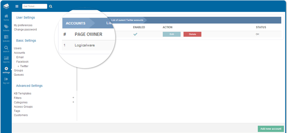 screenshot of Logicalware