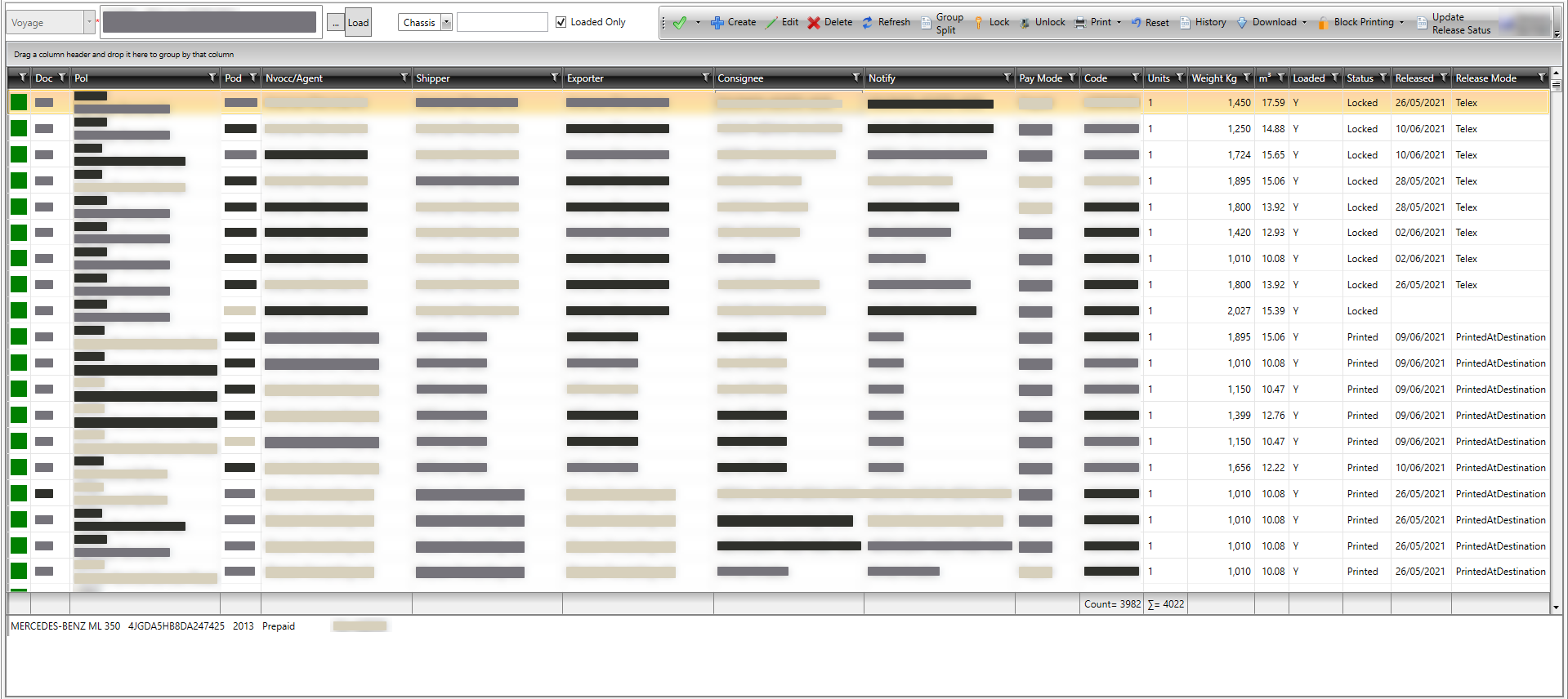 screenshot of Logisoft