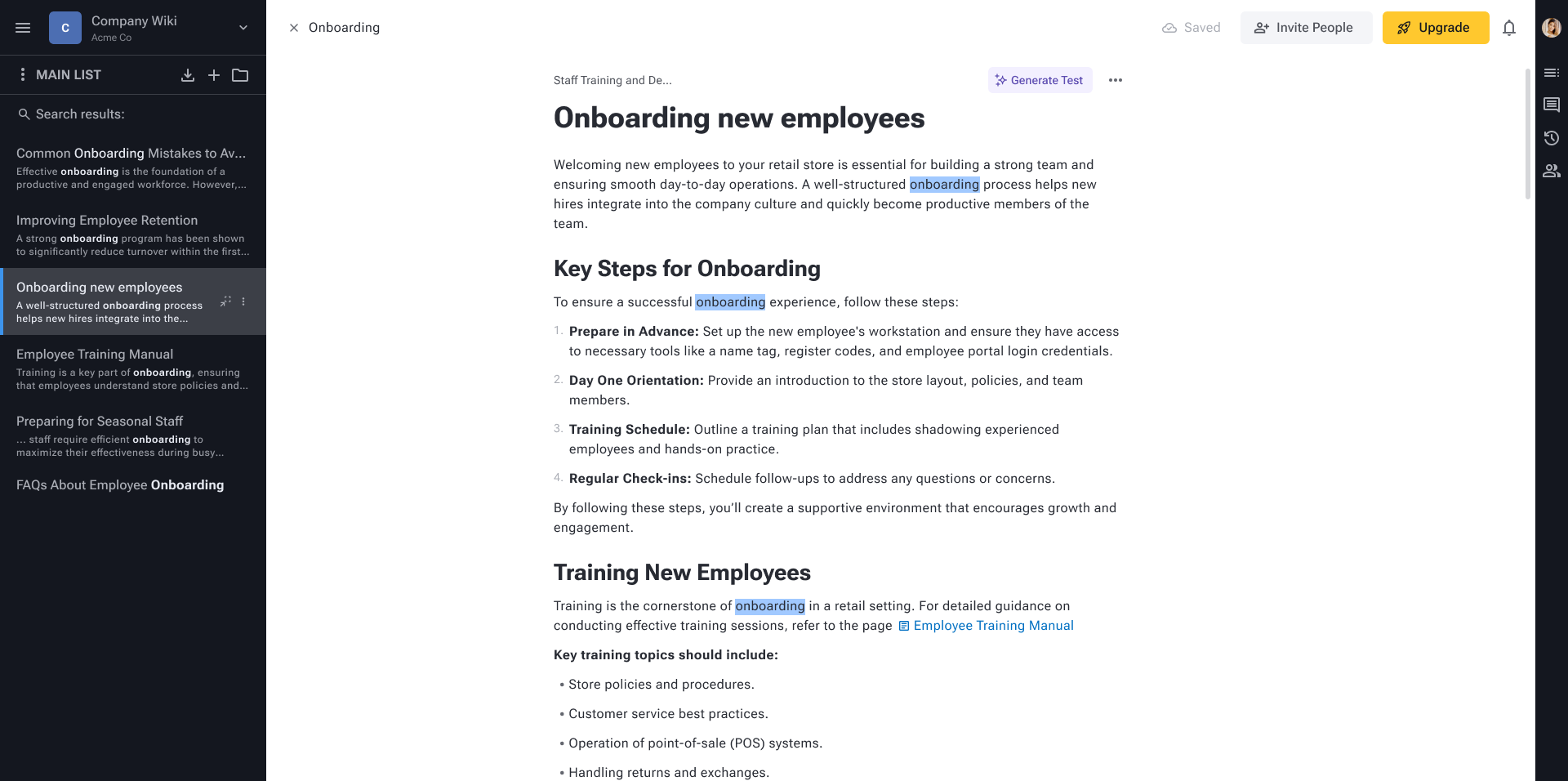 screenshot of Logycore