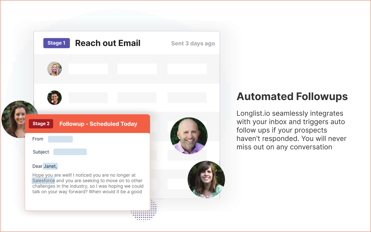 screenshot of Longlist.io