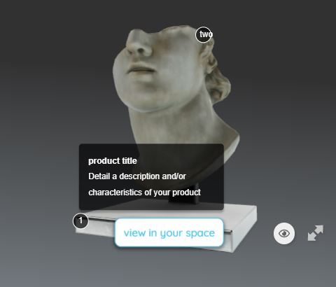 screenshot of LookiAR