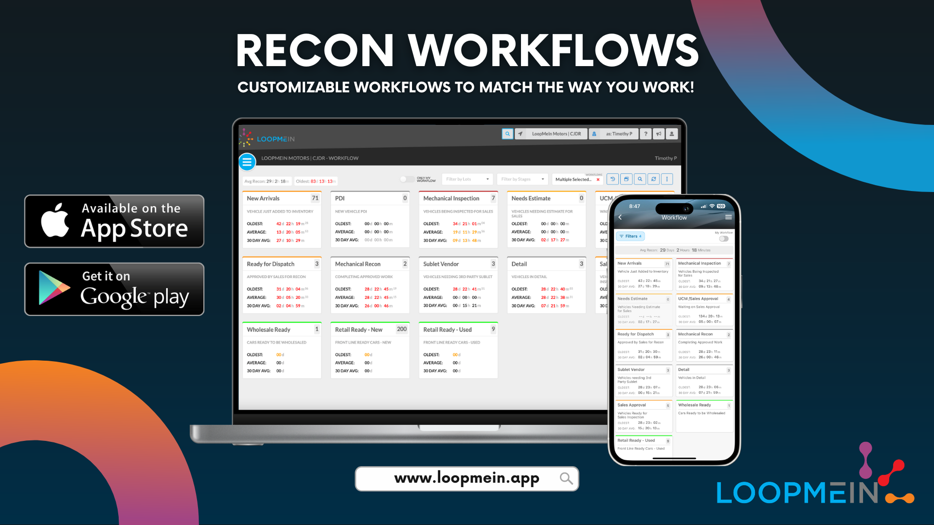 screenshot of LoopMeIn