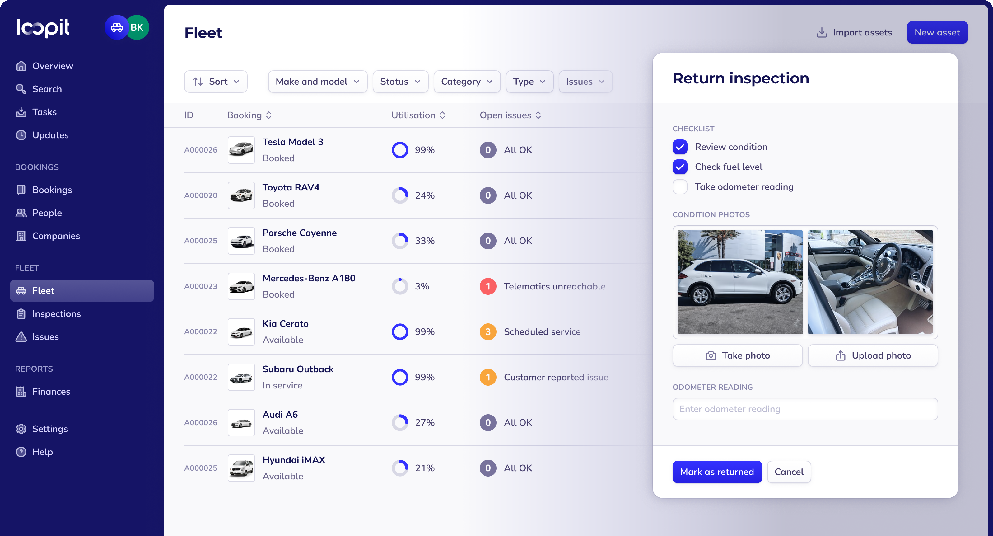 screenshot of Loopit