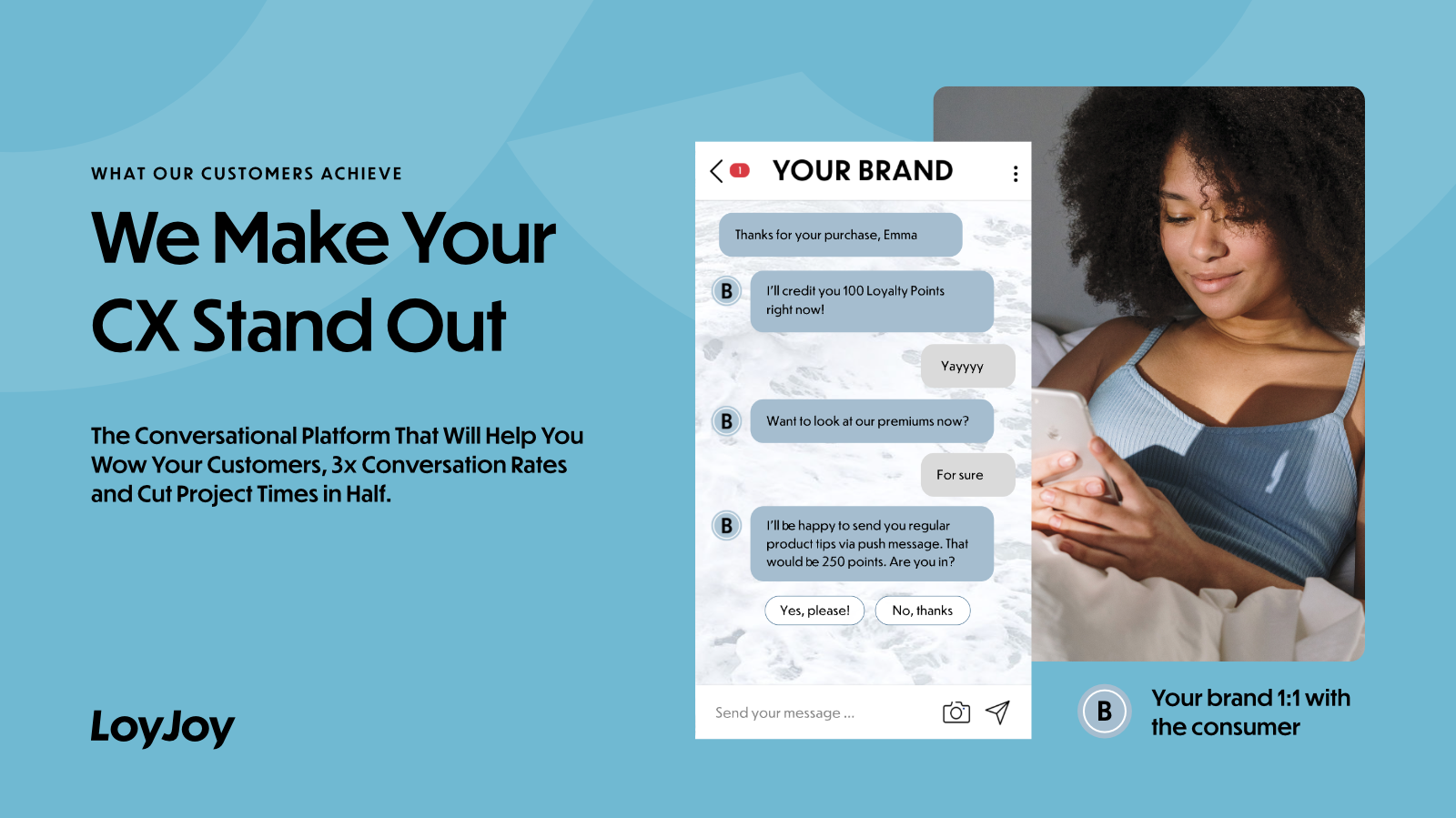 screenshot of LoyJoy