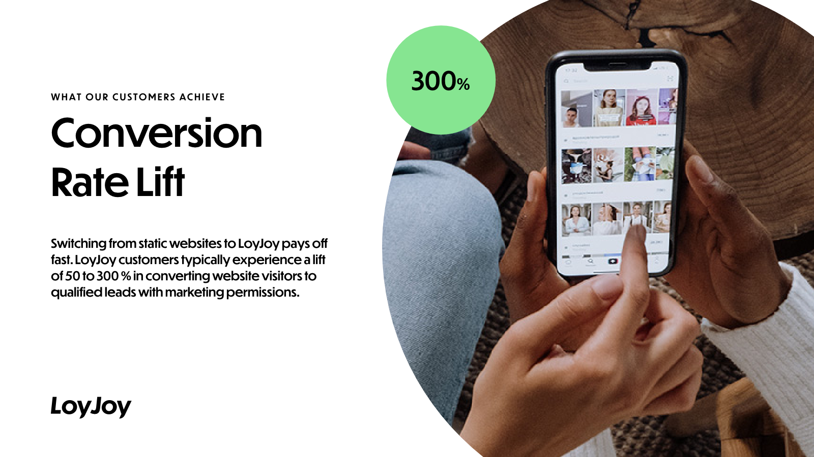 screenshot of LoyJoy