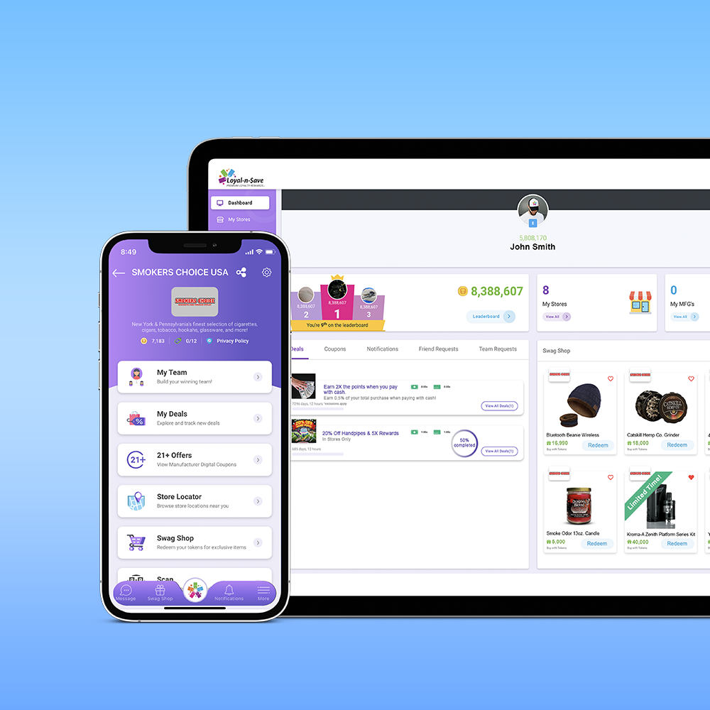 screenshot of Loyal-n-Save