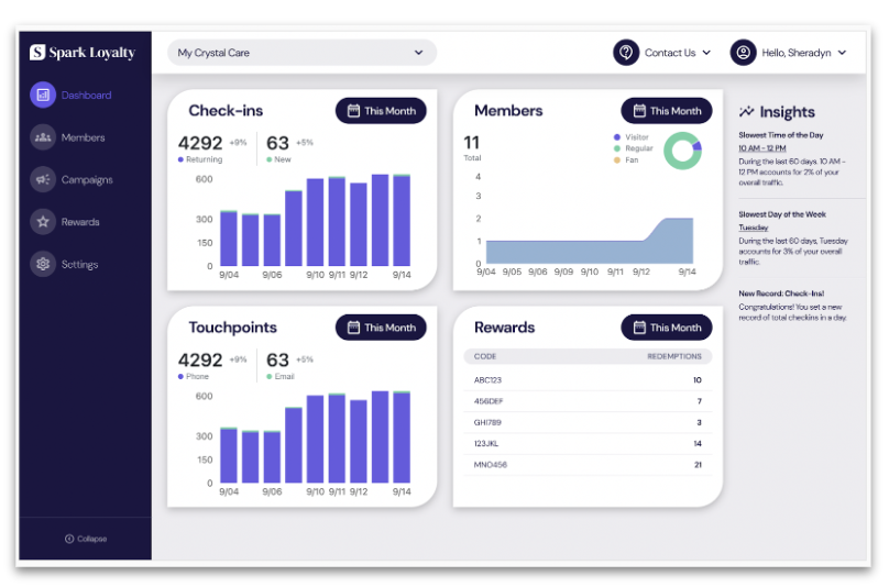 screenshot of Loyalti