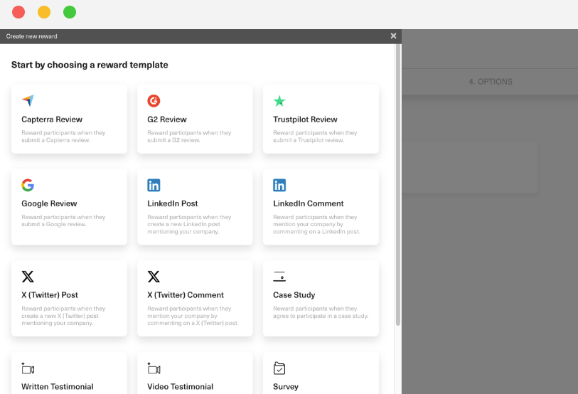screenshot of LoyaltySurf