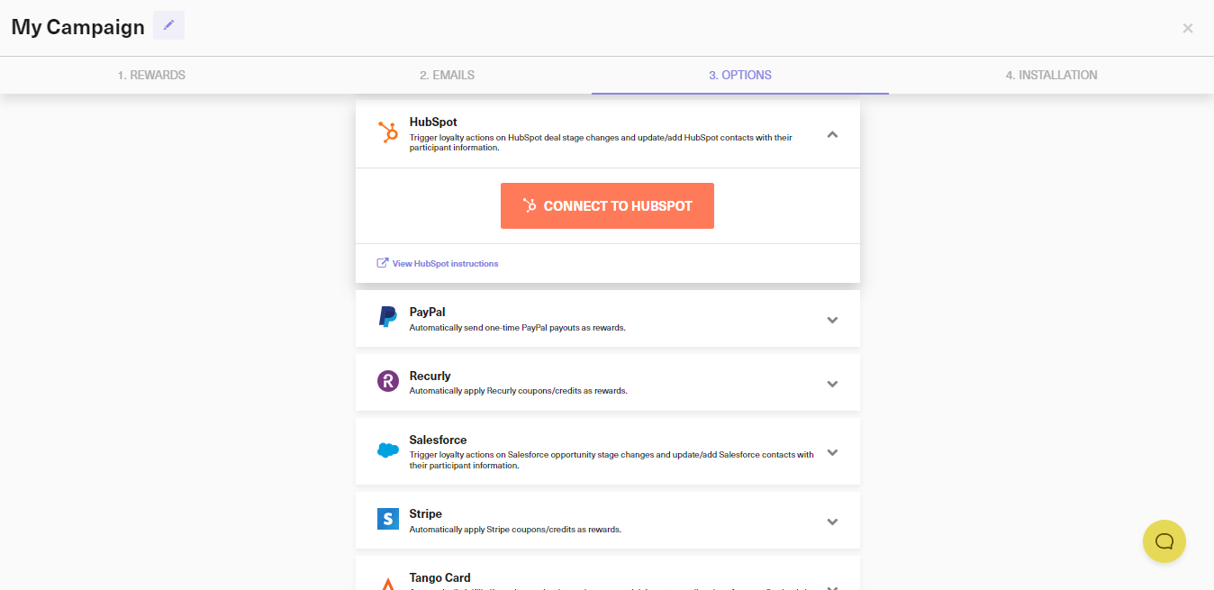 screenshot of LoyaltySurf