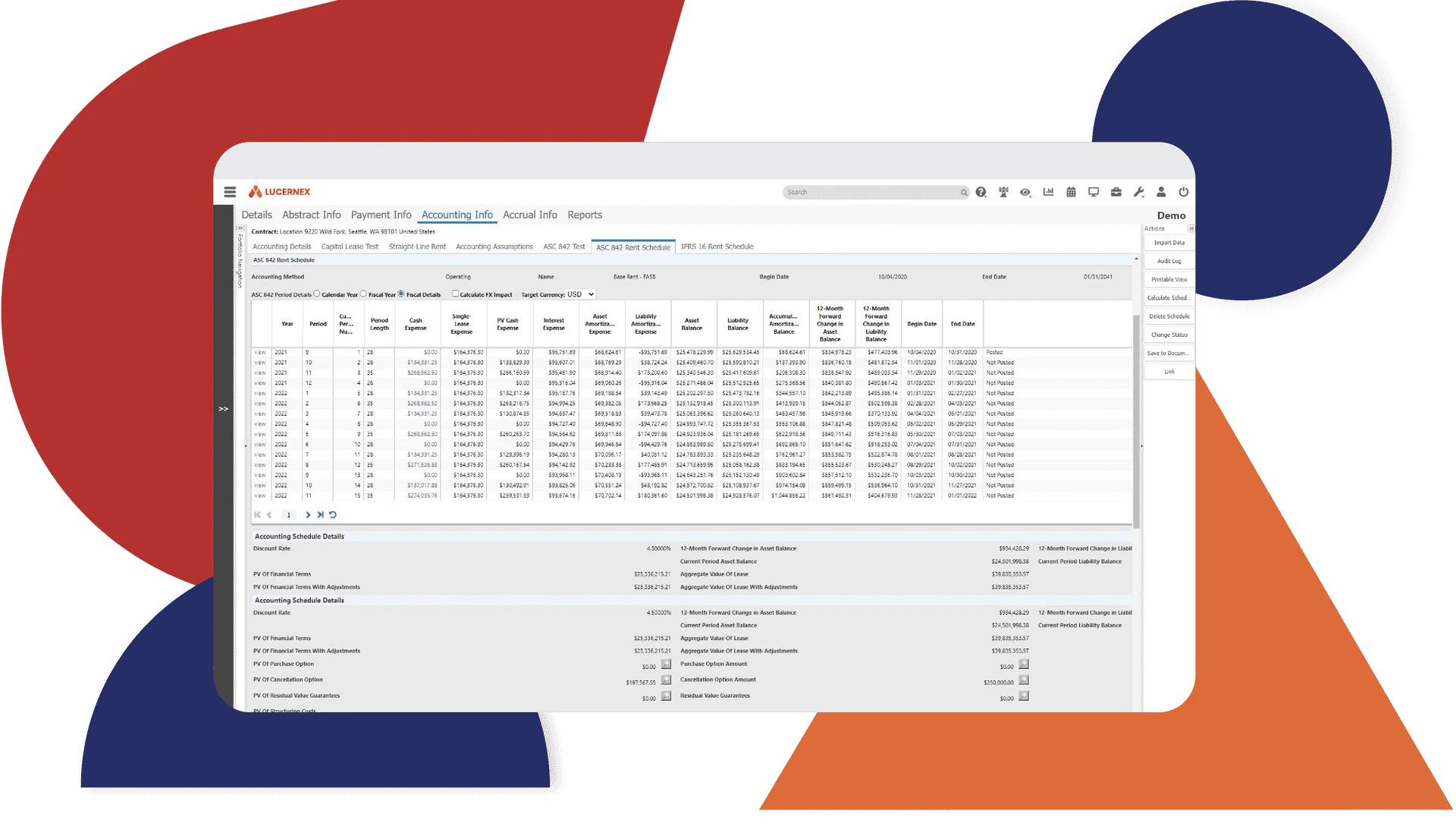 screenshot of Lucernex