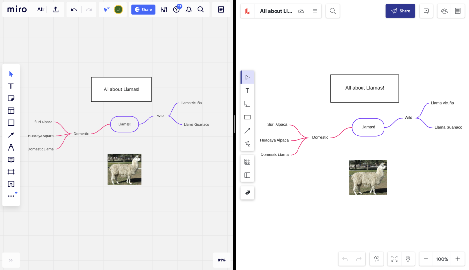 screenshot of Lucidspark
