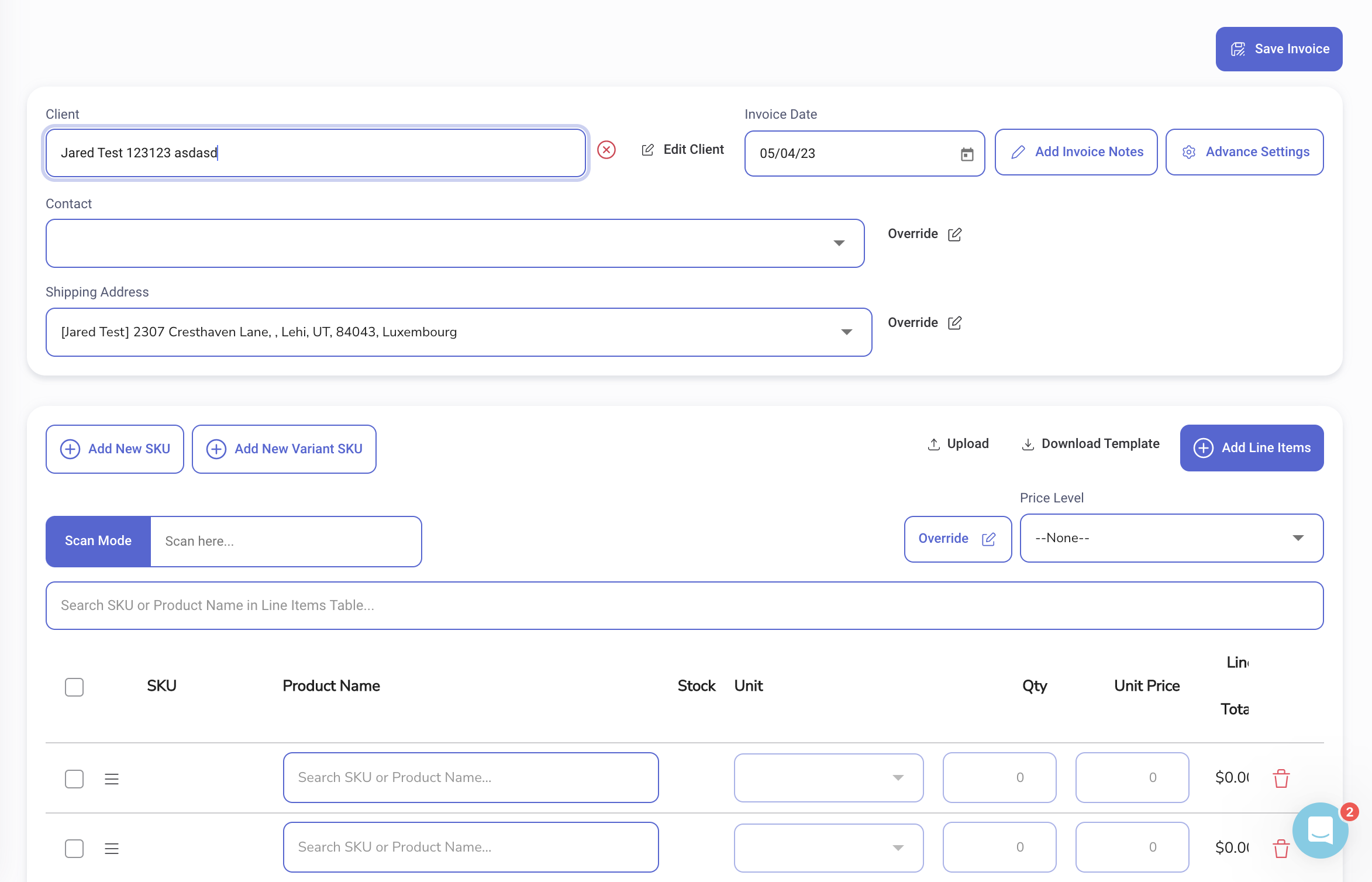 screenshot of Luminous