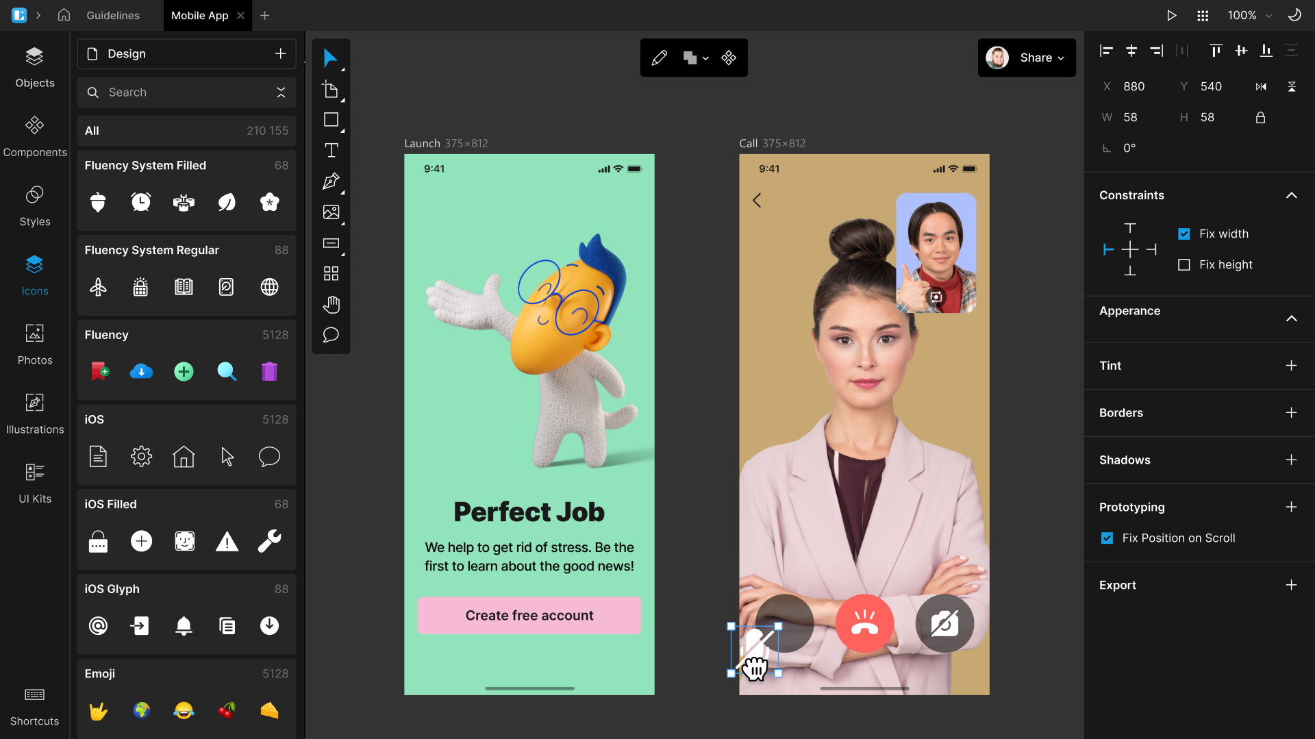 screenshot of Lunacy