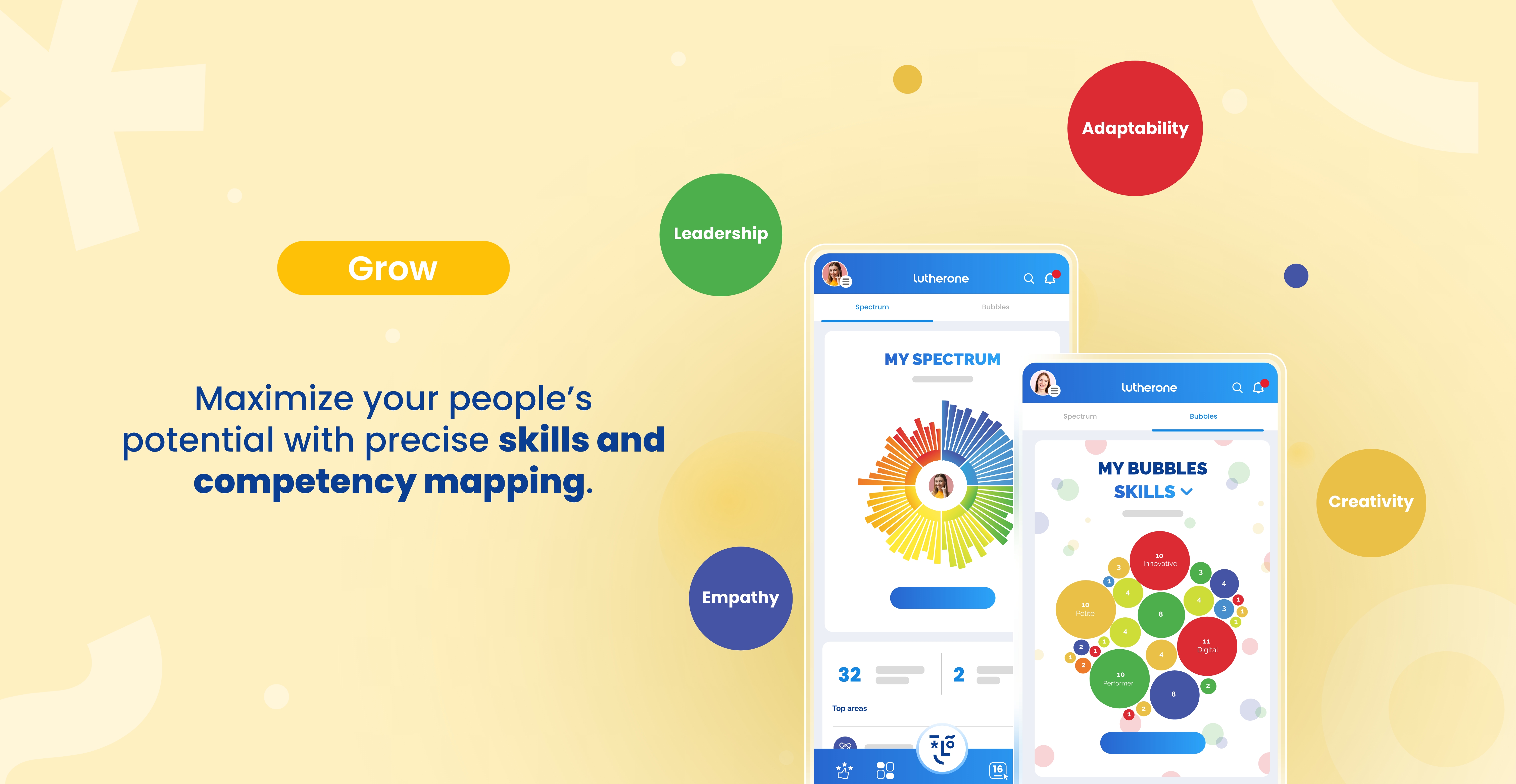 screenshot of LutherOne