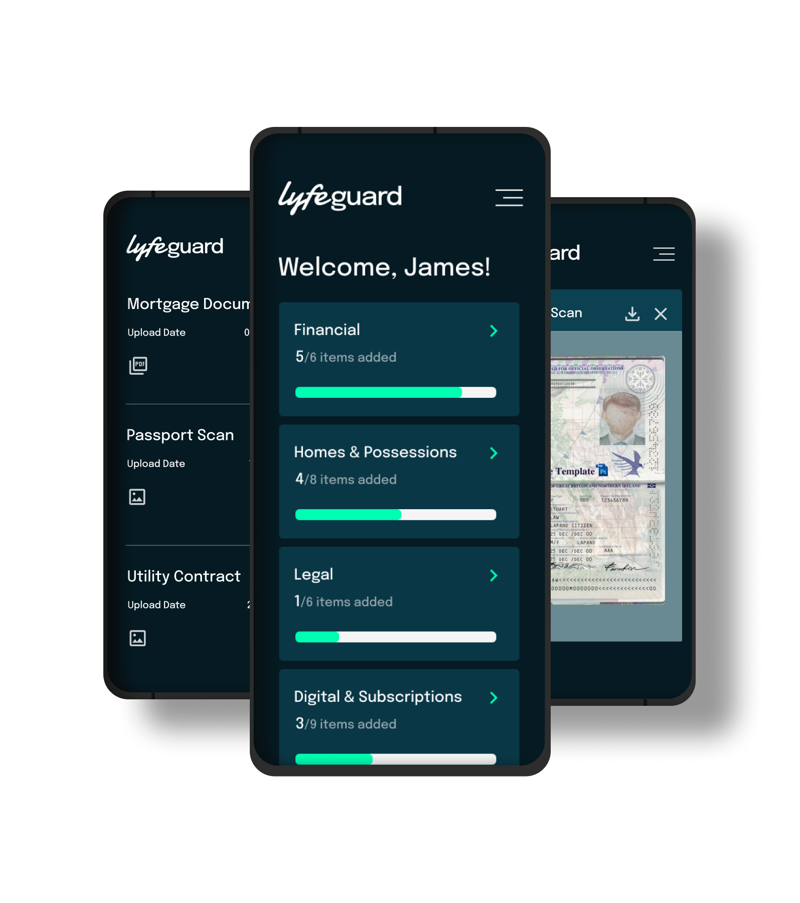 screenshot of Lyfeguard
