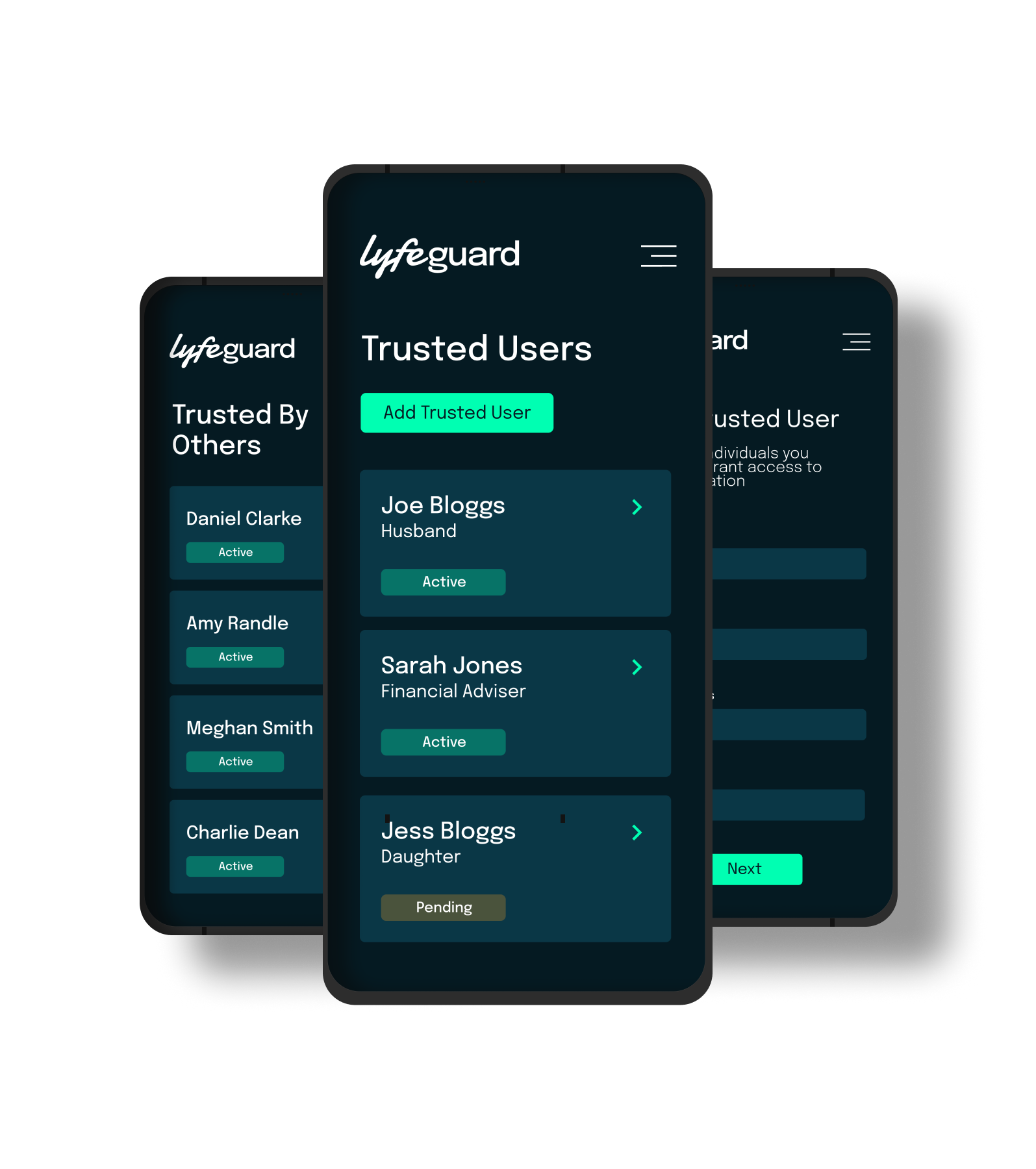 screenshot of Lyfeguard