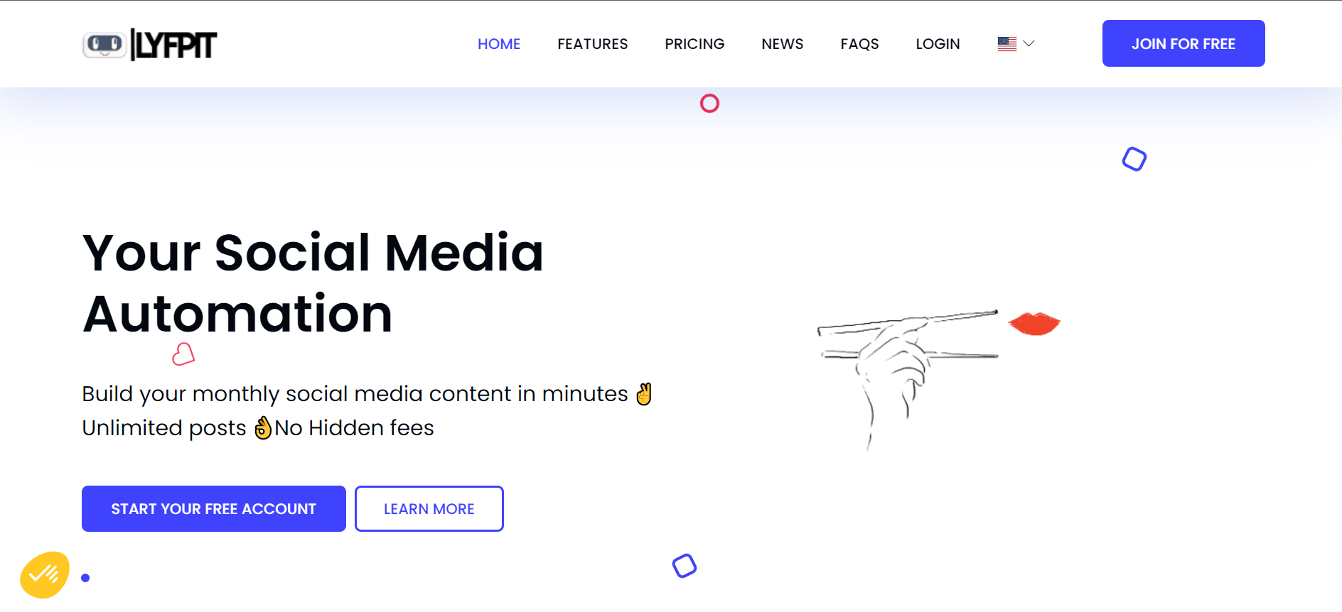 screenshot of Lyfpit