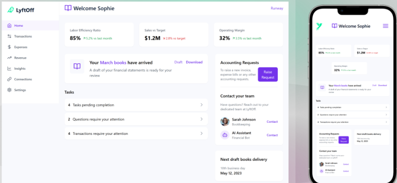 screenshot of LyftOff