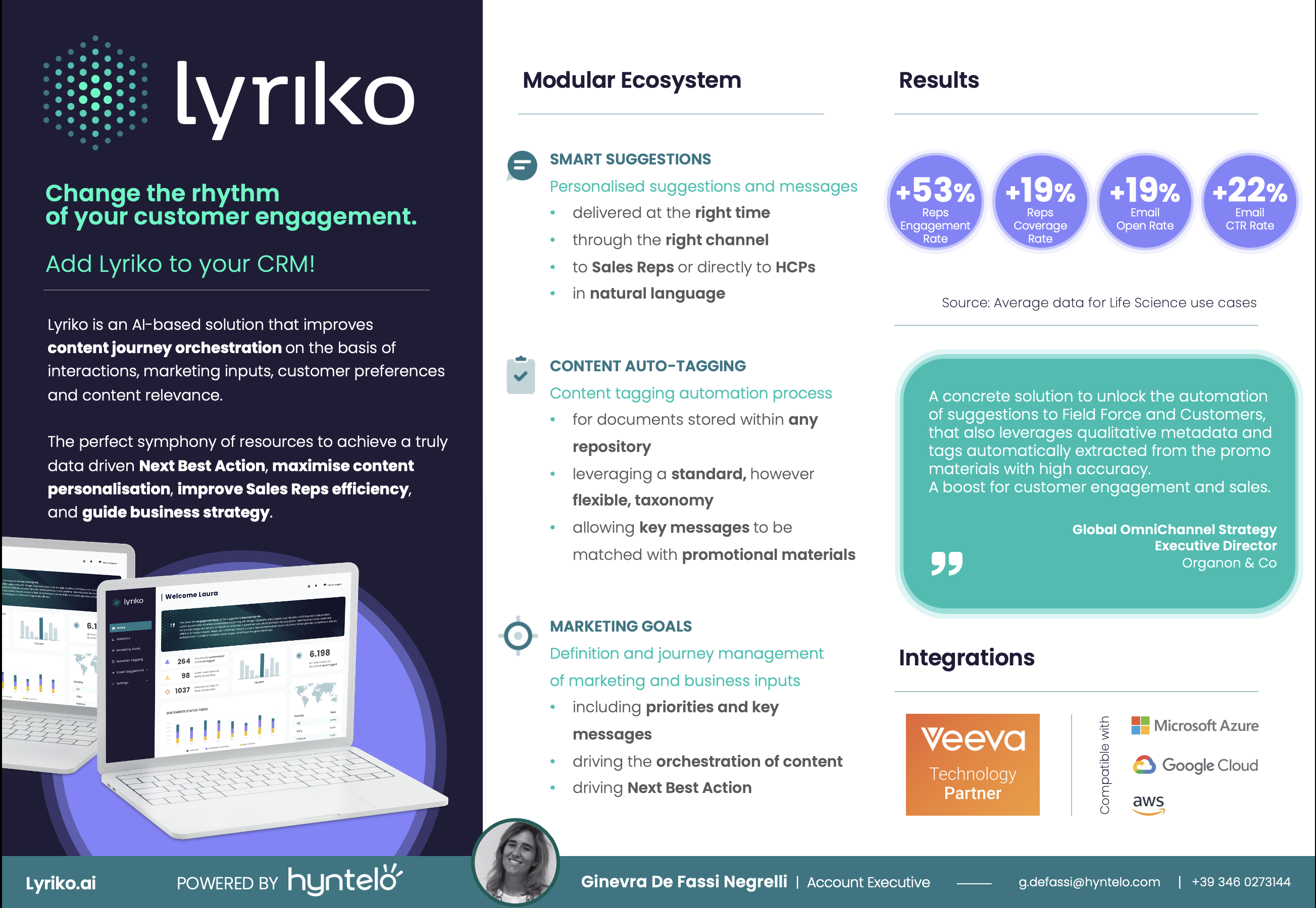 screenshot of Lyriko