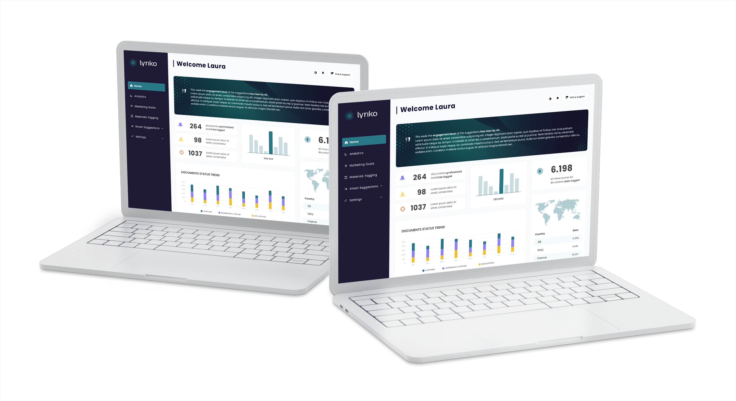 screenshot of Lyriko