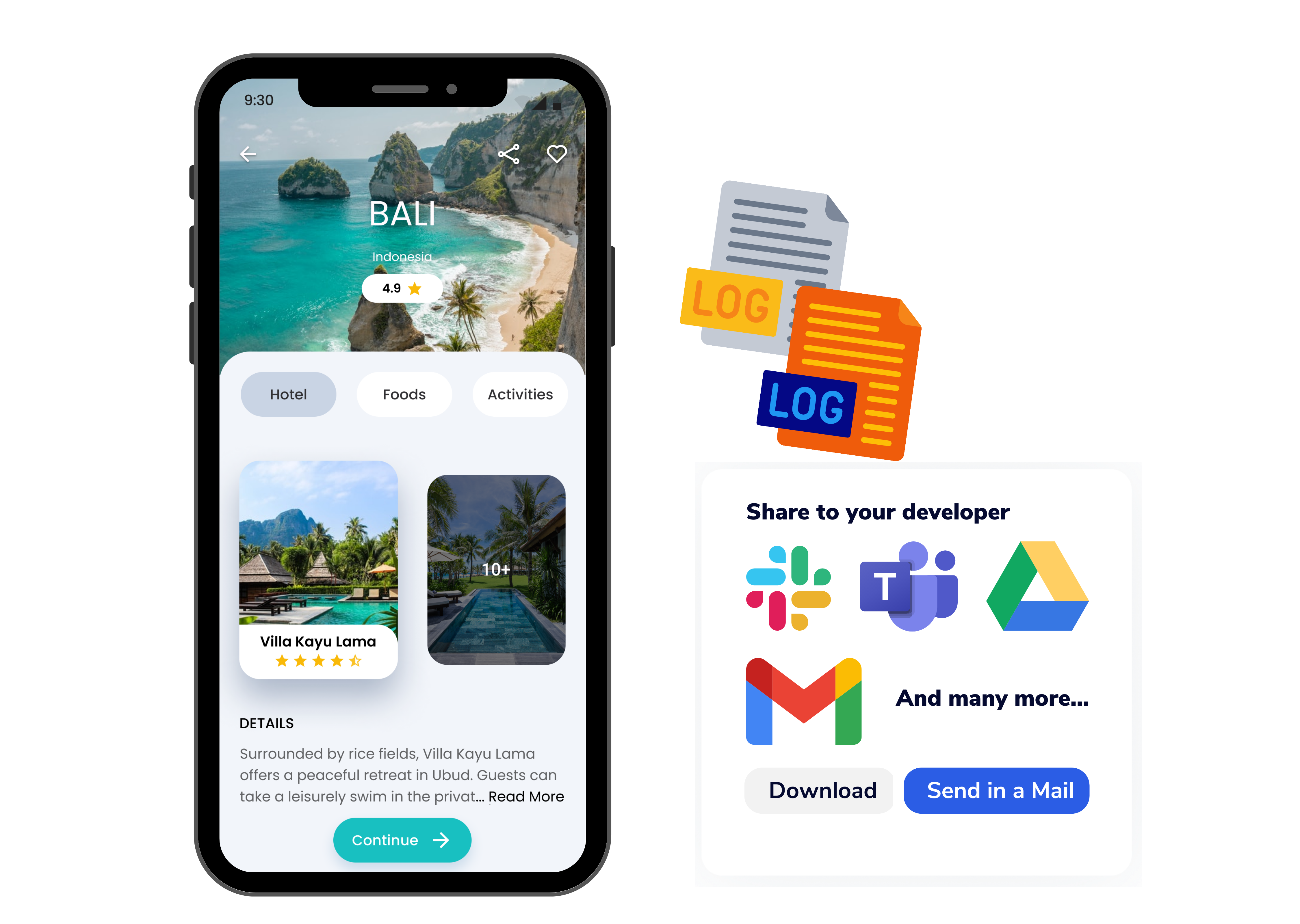 screenshot of M-Connect