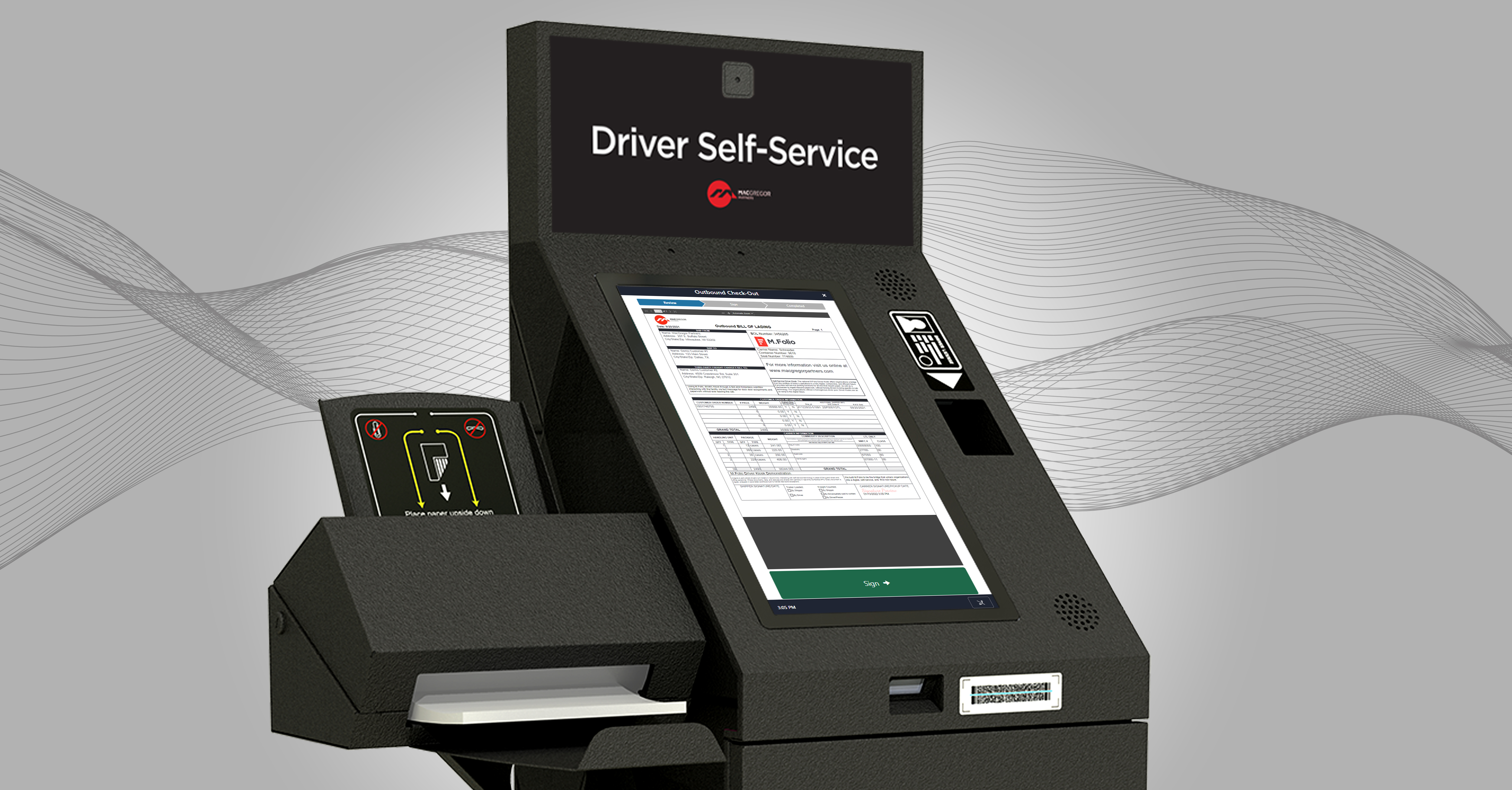 screenshot of M.Folio